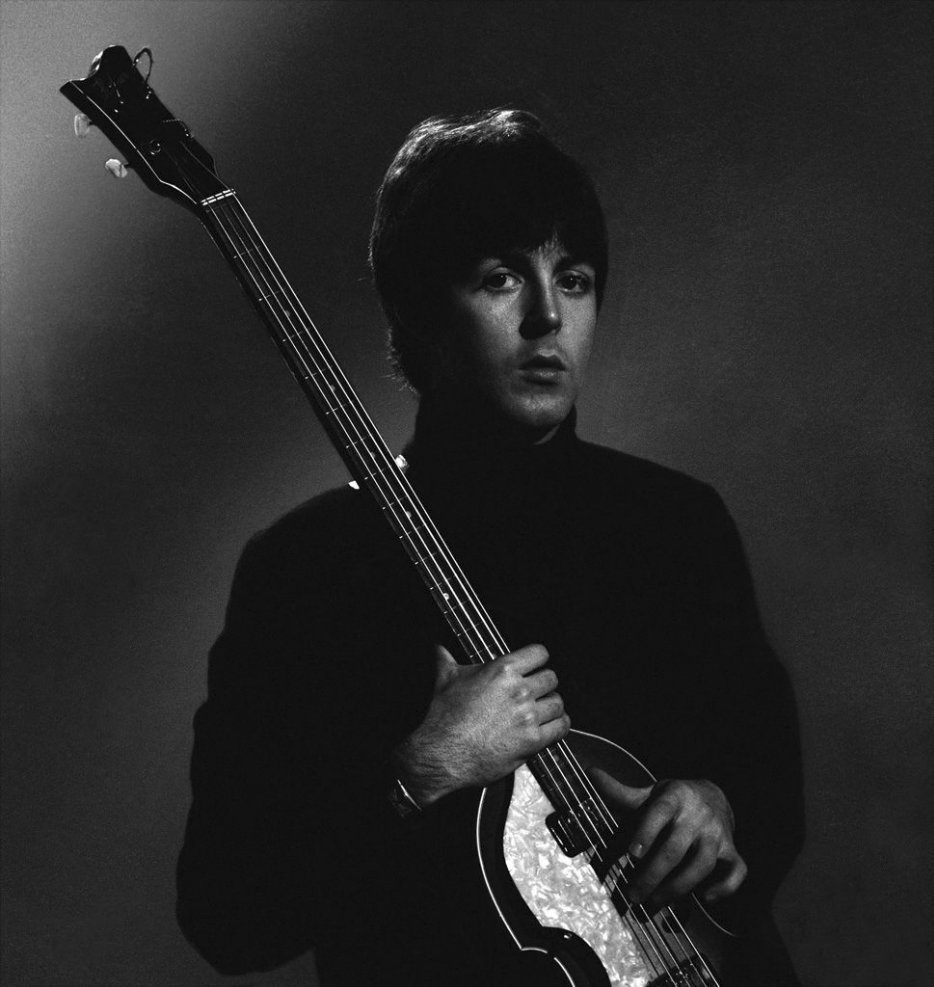 “Paul McCartney - The #Beatles via @beatlesimages” .
