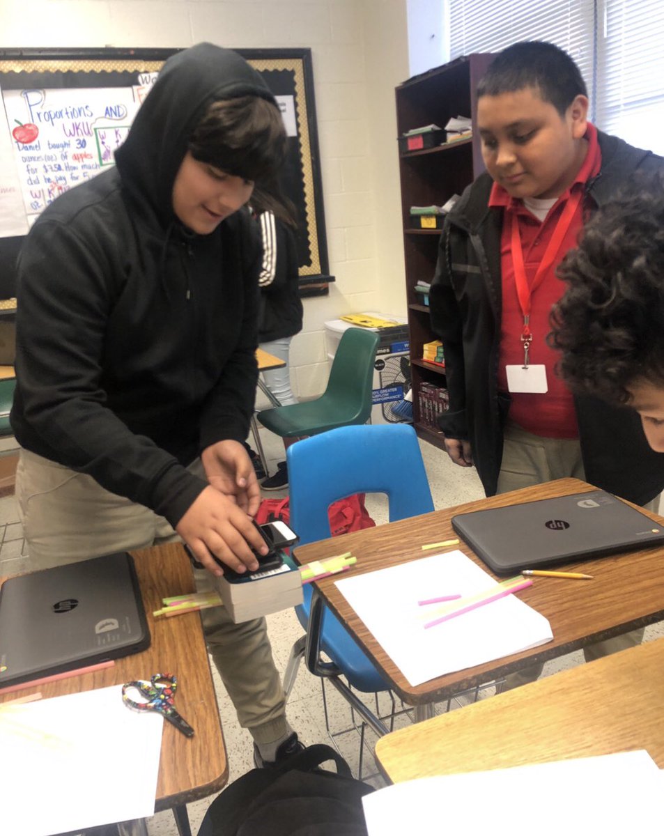 MissKatsMockler's tweet photo. Thankful for the work of teachers and volunteers at STEM College and Career Class Day at @Stockard_ms! Students engaged in Q&amp;A with a doctor, did a lab with a hyraulics engineer, built bridges using STEM skills, and researched what it takes to make their career dreams a reality! https://t.co/ABYm57upee