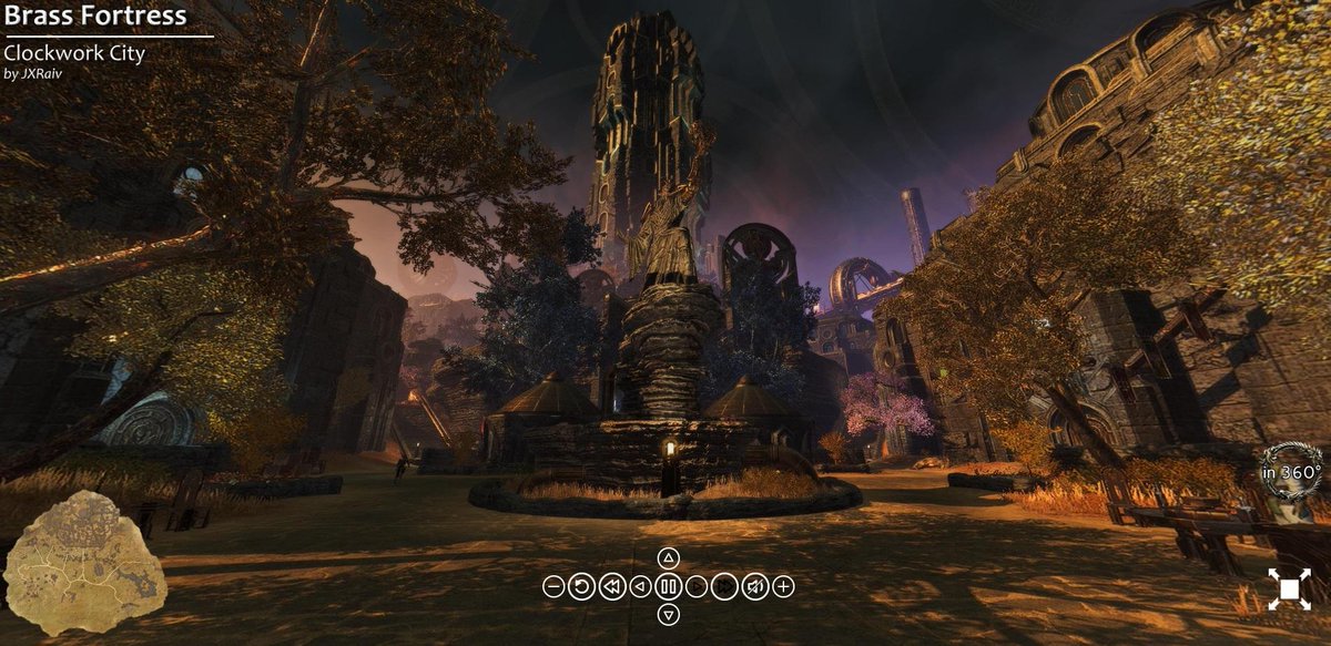 TESOnline's tweet photo. See the Clockwork City in a stunning 360 image! @JXRaiv has created another beautiful #ESO tour for us to explore.  https://t.co/DPWvywsyVT https://t.co/LHlH7Vy7bt