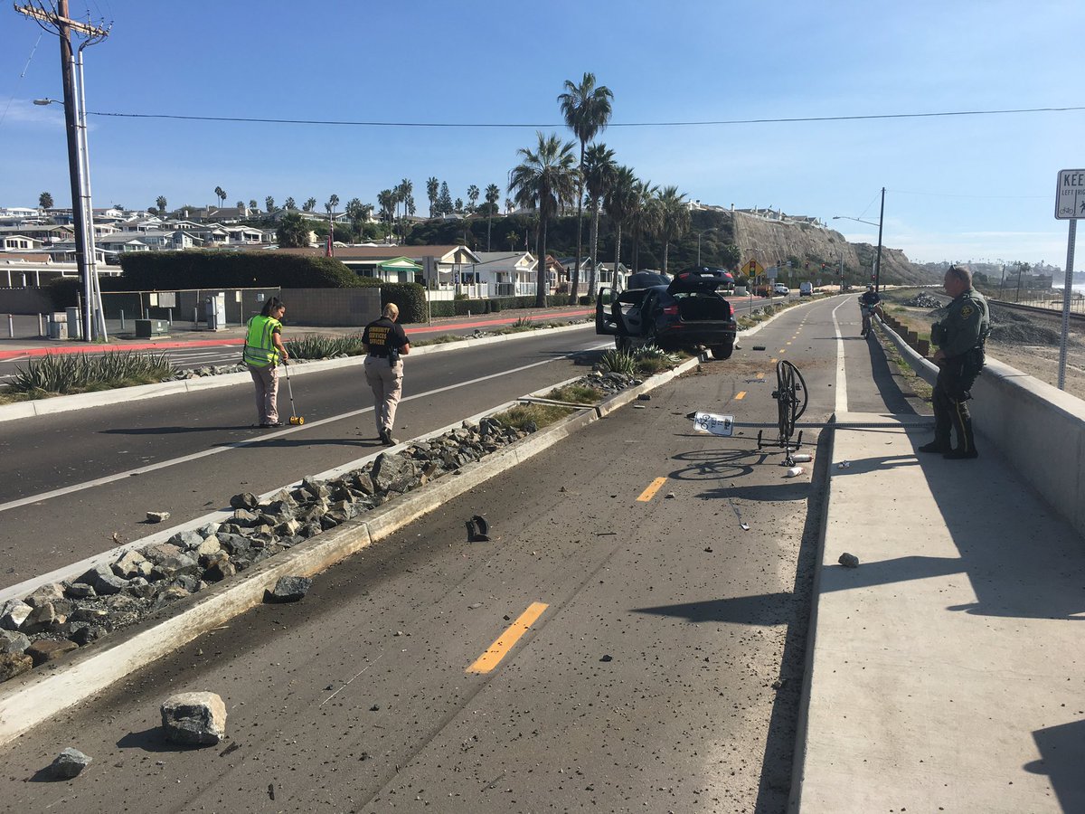 OCSDSanClemente's tweet photo. Earlier today a woman hit a bicyclists and fled. With help from citizens who followed her we located and arrested her for felony DUI/Hit n Run. Traffic will be messy for a bit at PCH/Cam Capistrano #itainthard #DontDrinkDrive #GetAnUberorLyft https://t.co/vUwot5BFRq