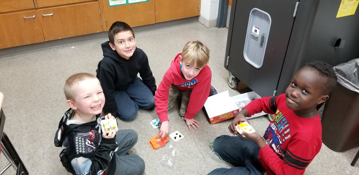 jlrassler's tweet photo. Having a little Friday fun playing Q-bitz Jr.!! @Halversontweets @StaciWaltman @MindWareToys https://t.co/AyF5iakm7e