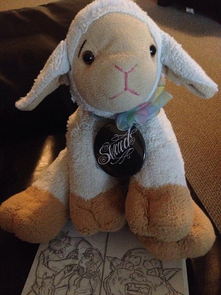 rory_sheep's tweet image. I'm a sheep so I do what I like! And sometimes what I like is showing my support for my favourite non-sheep hiphop artist @swaedev while sitting on my human's comic pages.

#Swaed #Hiphop #Sheep #RoryLikesRap #Baa #Baaa #SheepSitWhereTheyWant