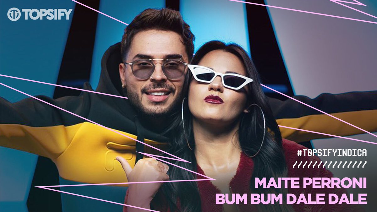 topsifybr's tweet photo. #TopsifyIndica: o toque brasileiro na produção fez de "Bum Bum Dale Dale", single da @MaiteOficial e @Reykon, um verdadeiro hino para as pistas mais calientes do continente 💖🔥 Siga a playlist ¿Vamos a Bailar? pra ouvir a faixa e dançar o sábado inteiro: https://t.co/3eTFIfxfkF https://t.co/SPjcn8K1w3