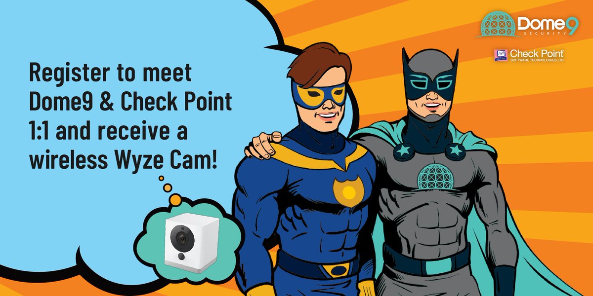 CloudGuard Dome9 (@dome9) on Twitter photo Meet with <a href="/Dome9/">CloudGuard Dome9</a> & <a href="/CheckPointSW/">Check Point Software</a> 1:1 at <a href="/awscloud/">Amazon Web Services</a> re:Invent Las Vegas, Nov. 26 – 30 to discuss your #cloudsecurity needs and how we can join forces in securing your #Cloud. Take home a Wyze cam! Register Here: go.dome9.com/awsreinvent201… Meet with <a href="/Dome9/">CloudGuard Dome9</a> & <a href="/CheckPointSW/">Check Point Software</a> 1:1 at <a href="/awscloud/">Amazon Web Services</a> re:Invent Las Vegas, Nov. 26 – 30 to discuss your #cloudsecurity needs and how we can join forces in securing your #Cloud. Take home a Wyze cam! Register Here: go.dome9.com/awsreinvent201…