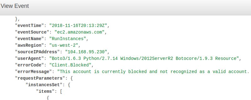 leonardiwagner's tweet photo. I accidentally pushed AWS keys to a pet project on GH, and just 15 seconds later @GitGuardian and AWS alerts me about that 💩 , however, 1 min. later an "evil bot" already tries to scam me but @awscloud automatically blocked the suspicious user. Thank you for the amazing service! https://t.co/xAinbE3FCS