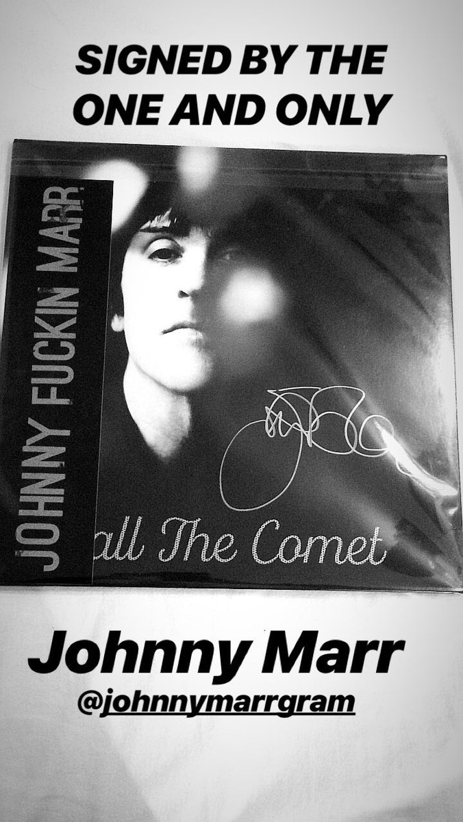 The picture says it all! @Johnny_Marr #johnnyfuckingmarr