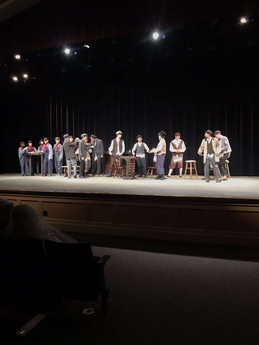 To Life!  It’s tech week here for “Fiddler on the Roof”.  Make sure you get your tickets on Brown Paper Tickets.
