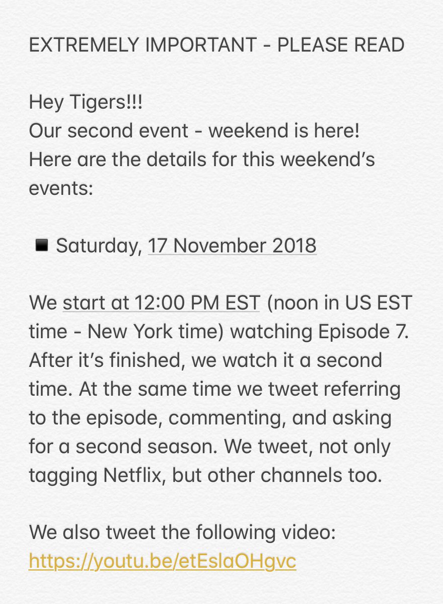 Marilia_Marilou's tweet image. TIGERS PLEASE READ!!!

(This is the link of the video we will be sharing this weekend: youtu.be/etEslaOHgvc)

#RenewGypsy #GypsyMatters #SaveGypsy #Gypsy #GypsyNetflix #Netflix #NaomiWatts #SophieCookson

@vagabond_hotel @BringBackGypsy @renew_gypsy
