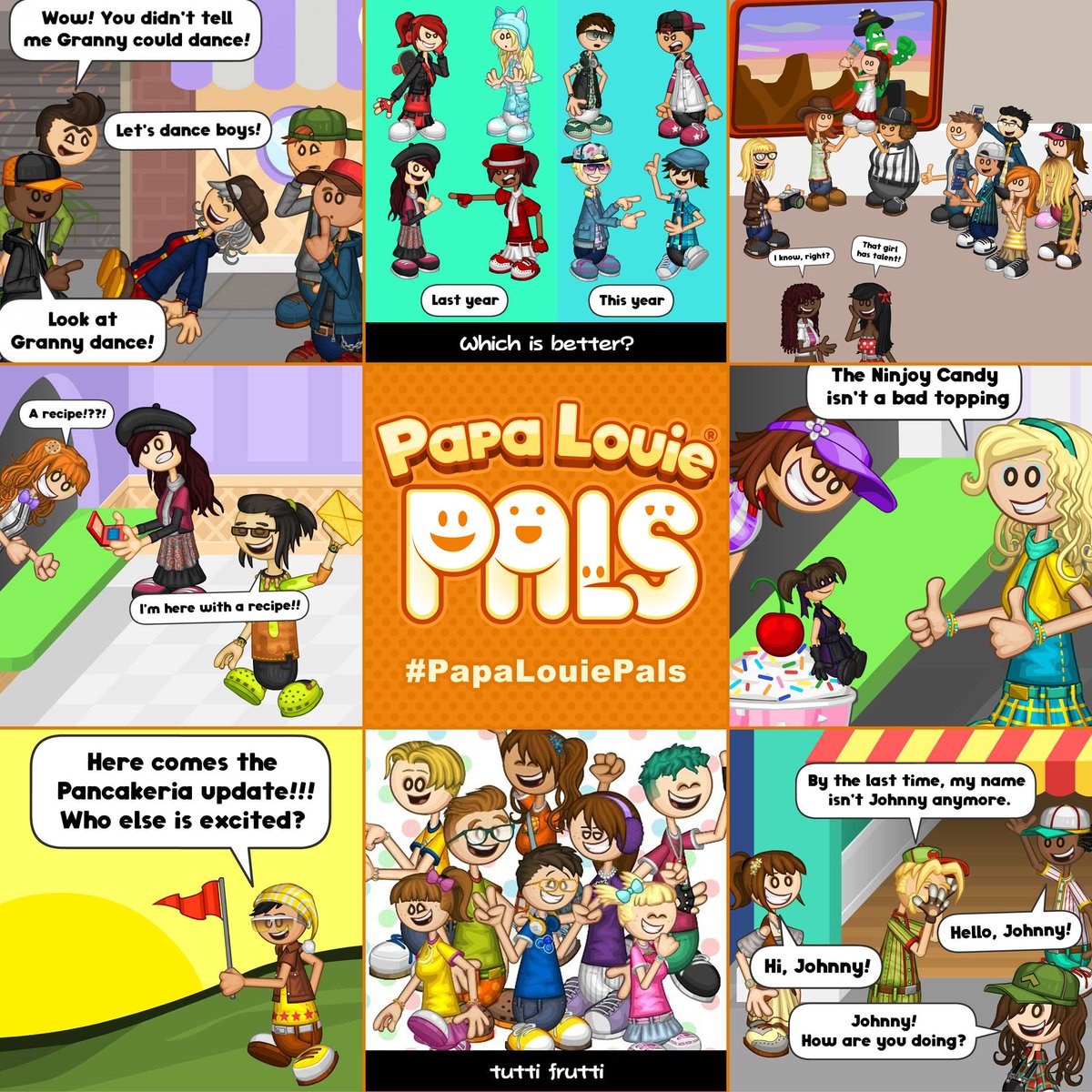 Flipline Studios on X: Papa Louie Pals: Scenes and a Preview!   #PapaLouiePals  / X