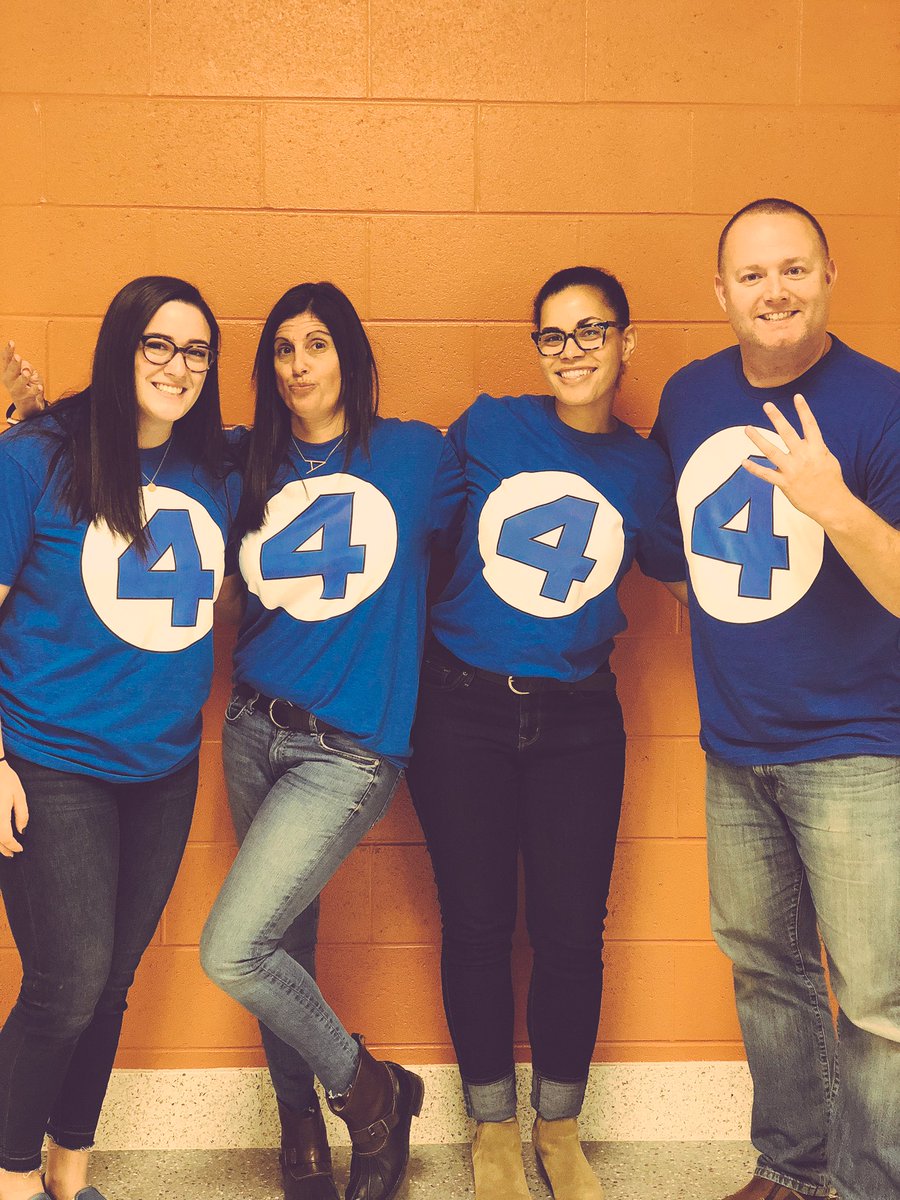mrsohbrienpkms's tweet photo. Feeling Fantastic Friday. #BHall #FantasticFour #8thgraderocks @AbbiGriffin @PK_Knighthawks https://t.co/ghQMrZ9CAb