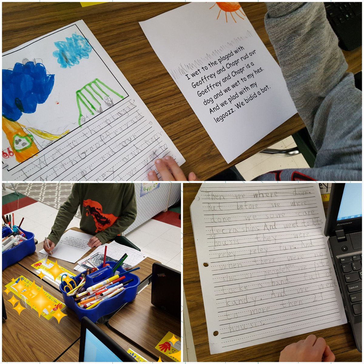 Congratulations to newly published first grade authors @HollisPrimary! Super engaged learners becoming adept at using Google Docs to share personal narratives. #proudstudents #amazingstudentlearning