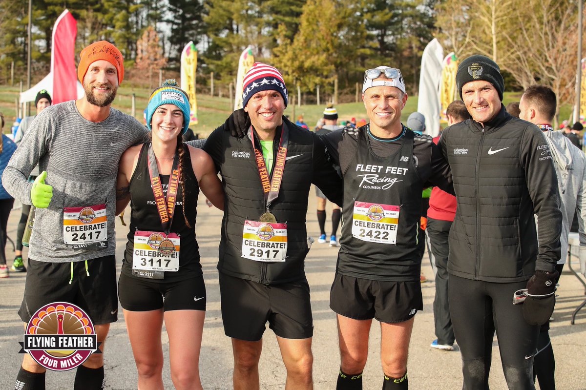 M3SSports's tweet photo. Reminder: Packet Pick Up for the 2018 Flying Feather Four Miler will be Saturday-Wednesday during normal business hours at @FleetFeetCbus in Lewis Center. Online registration also remains open at https://t.co/YqrV4qTXCH #Run4Wine #GiddyUp @secondandseven https://t.co/z7Bf3feCMz
