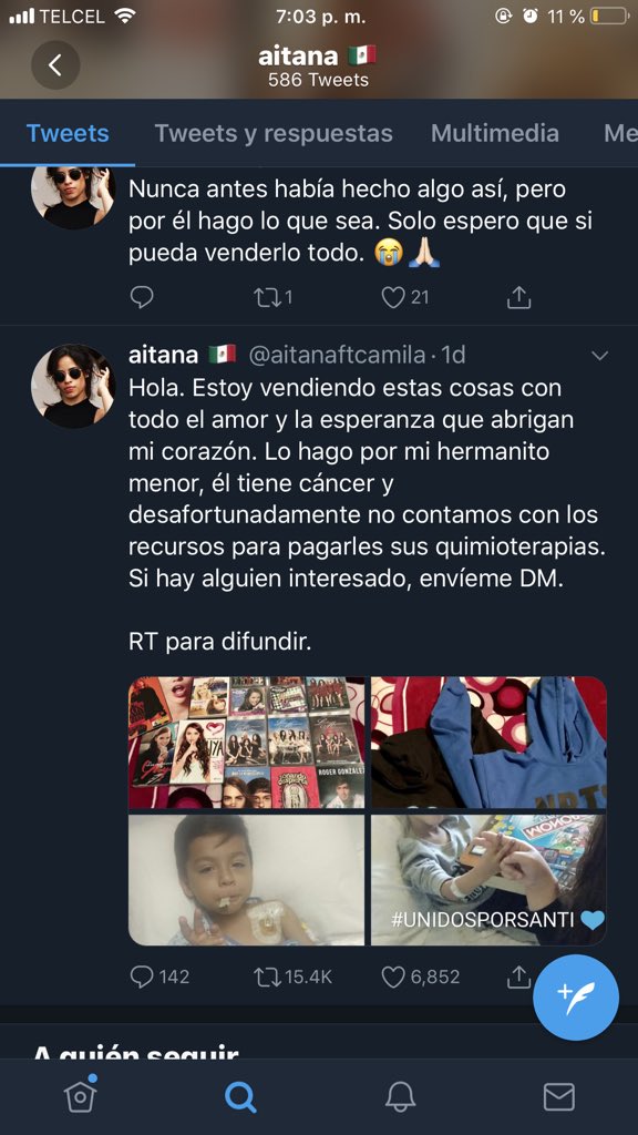 paulinaamejia's tweet photo. Ayudenme a reportar esta cuenta plsss😩 está usando a Santi mi primito  para sacar provecho de esta situación!! Dice que es su hermanito y es una mentiraaaa https://t.co/WH9beU58Iw