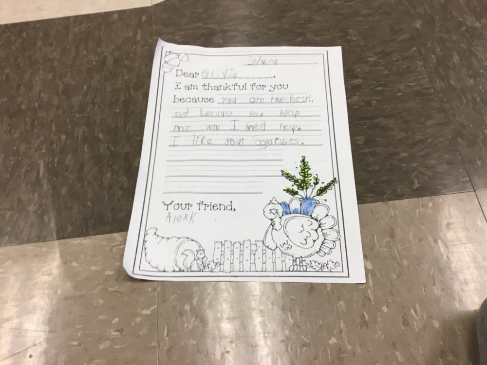 ApacheJohnson1's tweet photo. We had a great time celebrating with Thanksgiving activities throughout the day. I loved seeing all the teamwork and creativity, but most of all, I loved reading about how thankful we are for each other. Enjoy the much deserved break, 1J!!!   @ApacheIS512 https://t.co/8B44Yo1SMa