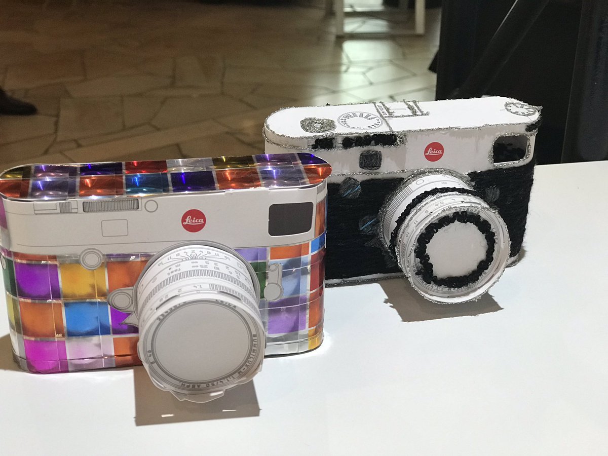 Hankyu Mode Sur Twitter ペーパークラフトで自分だけの ライカ カメラを作るワークショップが登場 作品を Leica と 自分色のライカ を付けてインスタグラムに投稿 投稿の作品から中から優秀作品を選定 選ばれた3名様には ライカゾフォートブラック を贈呈 11
