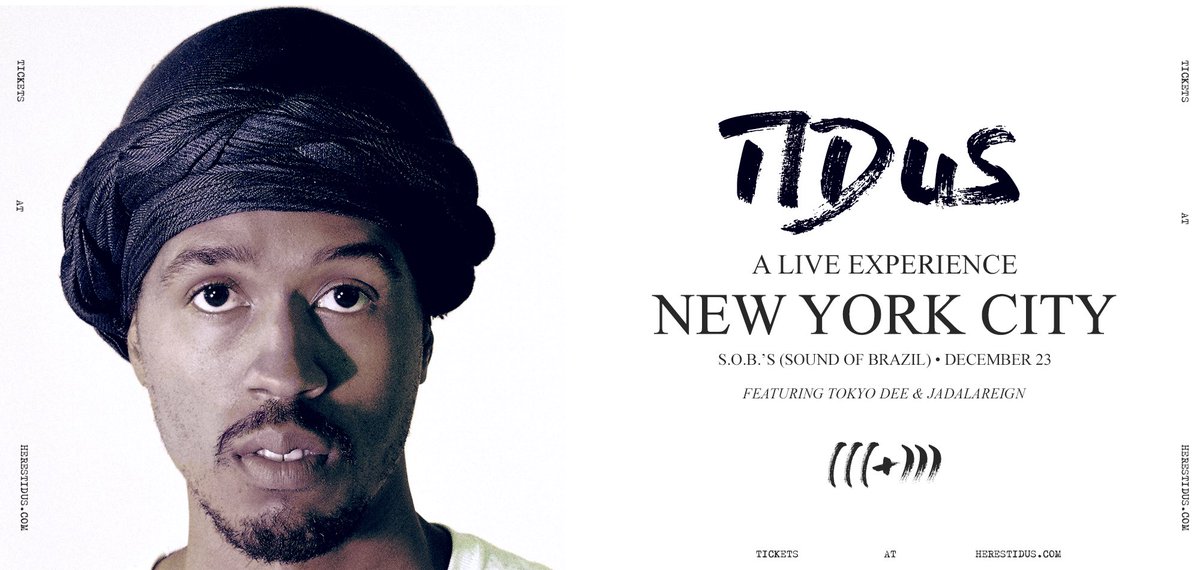 WheresTiDUS's tweet image. YOO NYC 🗽First show @SOBs 12/23 

(((NEW MUSIC)))
(((SPECIAL GUESTS)))
(((GIFTS)))

Tix @ herestidus.com 🔥

See you there!!!
(((+)))