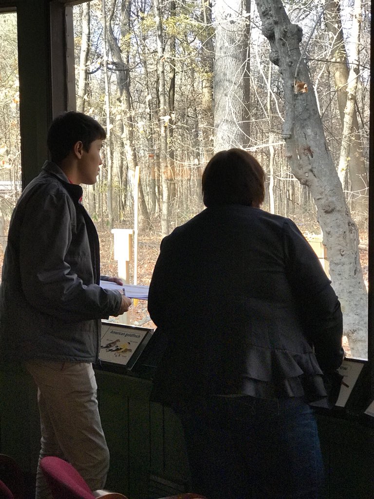 k_sensenbrenner's tweet photo. Trip 5/8 @wesselmanwoods. @AIS_ThePhoenix @EVSC1 students  completed choice projects - human impact on biodiversity, community education flyer, &amp; identify photo time lapse stations based on evidence of animal/human travel &amp; seasonal changes. #biology #outdoorlab #evsc #pefgrant https://t.co/w9FWemNlmw