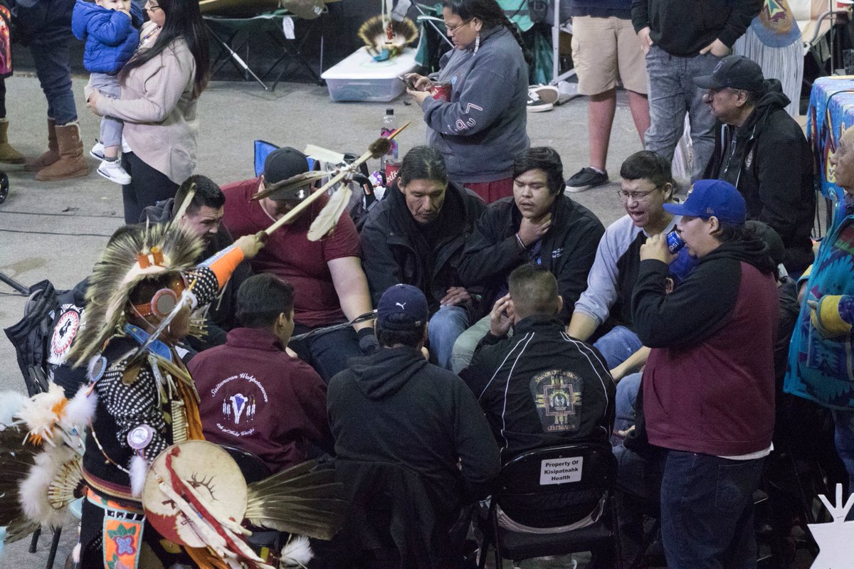 SamsonCree's tweet photo. #LouisBullFirstNation Veterans Pow Wow 2018. Grand Entry November 11. @SamsonCree #PowWow #VeteransDay https://t.co/sc1HTrJxDd