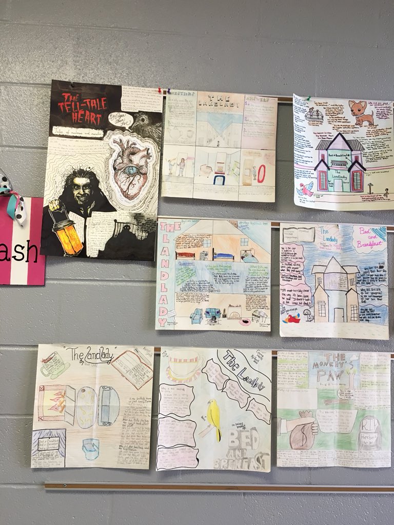 DNash411's tweet photo. 8th grader’s One-Pager Projects @blanche_bulldogs https://t.co/rJ2ciY9CVD