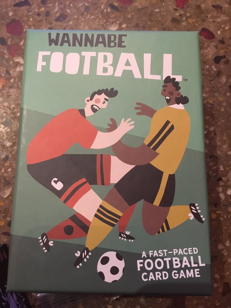 RealGameHater's tweet photo. The only real game I’ve seen at The CON. #GAMEHATER #bggcon #football #soccer https://t.co/ojogGrlaeA
