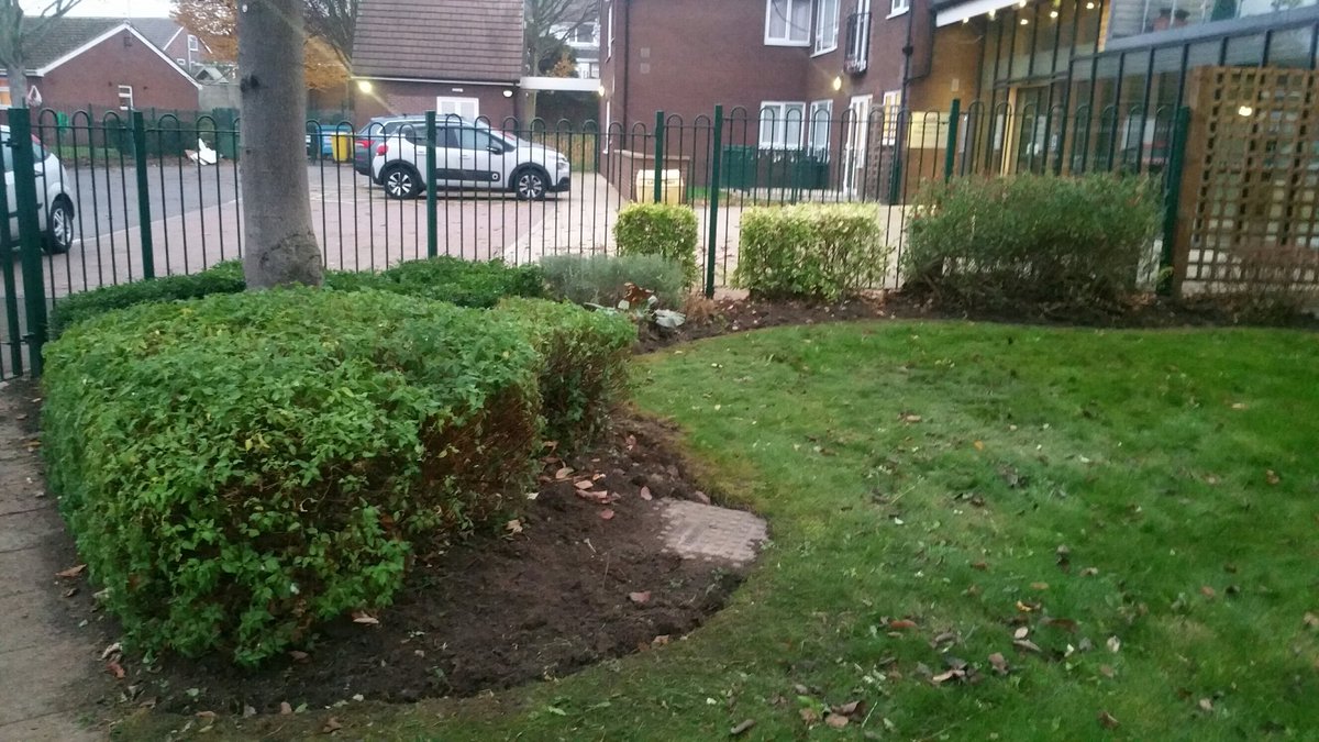 andy_giblin1's tweet photo. As we move another week closer to Christmas the countdown begins #Christmasholiday. Some excellent shrub work this week across the WDH district. Well done everyone👍 #lovemyjob #shrubwork @Hort_Sodexo @JamesLloyd99 @AlexMcLauchlan1 @gazbackhouse @Kimburford74 @WDHupdate https://t.co/w3TJE3uFsh