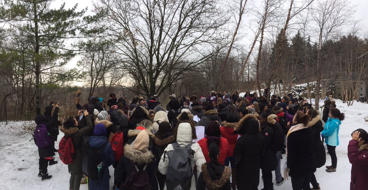 arincunanan's tweet photo. Took my college students out on a small field trip! We went to the @humbercollege @HumberArb this afternoon to celebrate the Early Childhood Education (ECE) Student Council! We had a wonderful tome, and thank-you for having us! #HumberECE @l_salemwiseman 🌲❄️🌤 https://t.co/EJCvjO3j5V
