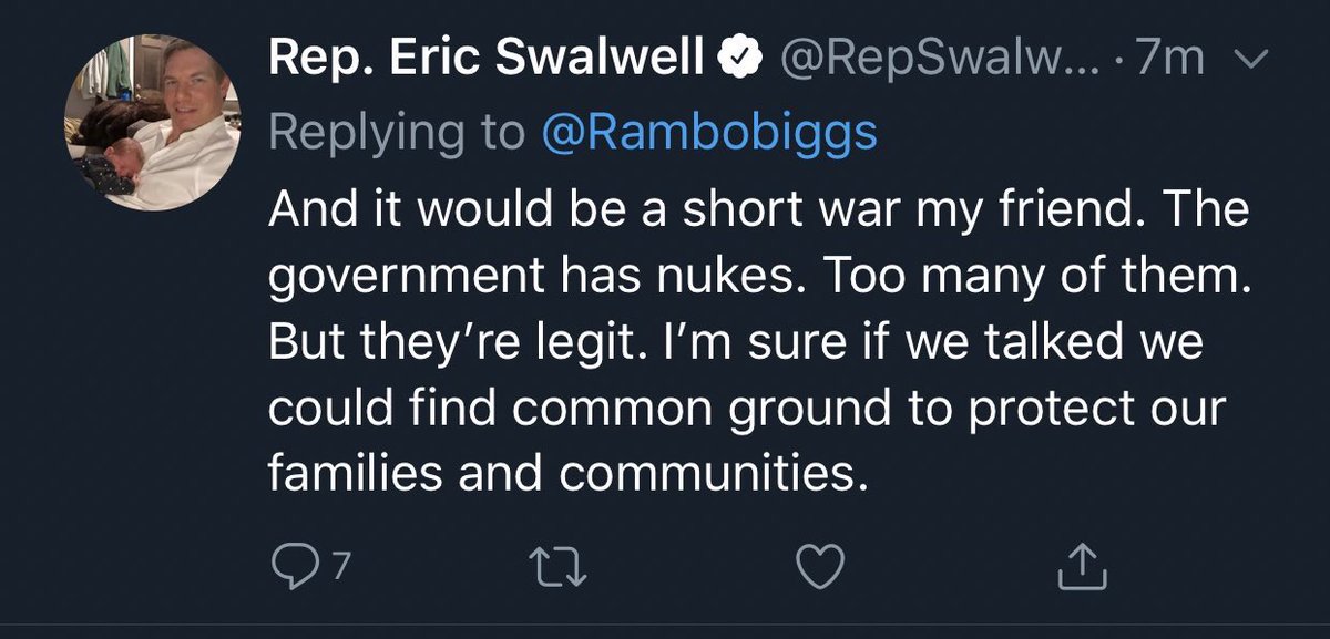 tswindle48's tweet photo. @Rambobiggs Send this to every member of Congress. Even the #demlibidiots.
@RepSwalwell just spelled it out for every conservative in America.
This is a what they want. If you don’t see this, you’re either naive or a fool, or both.
Enough of this garbage. https://t.co/8du3aAD2i6