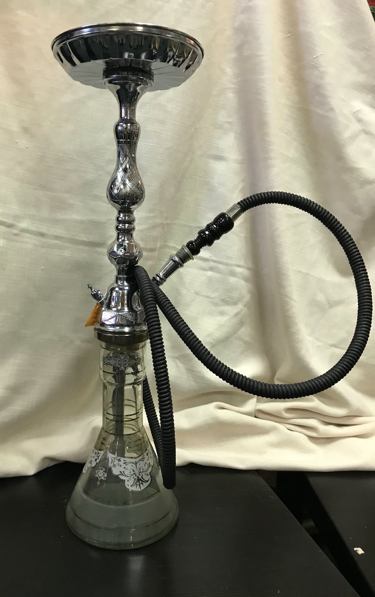 OddinaryObjects's tweet image. Throw a #hookahParty at home with this beautiful glass and silver tone antique #hookah $85.00

Take 1431 to #JonestownTexas for unique gifts