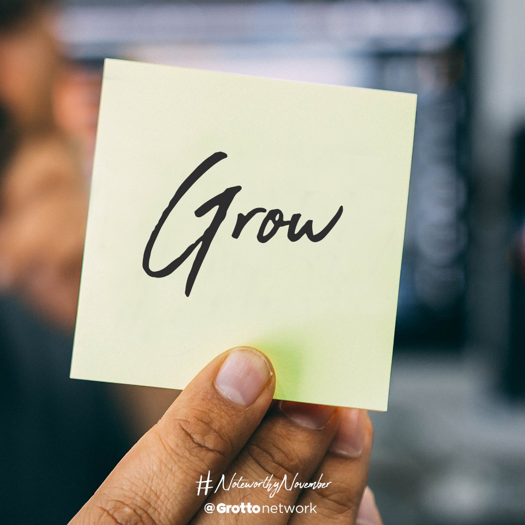 GrottoNetwork's tweet photo. Life can be messy — especially in young adulthood. Mistakes abound. But every mistake is actually an opportunity to learn and grow. We’ve been using #NoteworthyNovember to reflect on the ‘noteworthy’ moments of the past year. https://t.co/cpRRk9dC8C