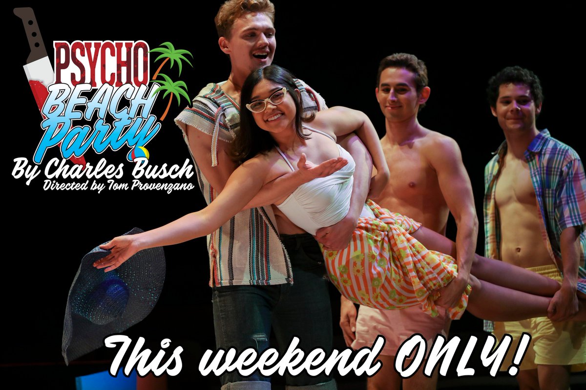 CSUSBTheatre's tweet photo. Don't miss out on this Marvel-ous show! The #PsychoBeachParty starts tonight at 8pm... with a pre-show starting at 7:40! DON'T MISS IT! #CSUSBNews #CSUSB #UniversityTheatre #TheatreOfTheRidiculous https://t.co/ur3teejBKi https://t.co/Kyd91VwYlx