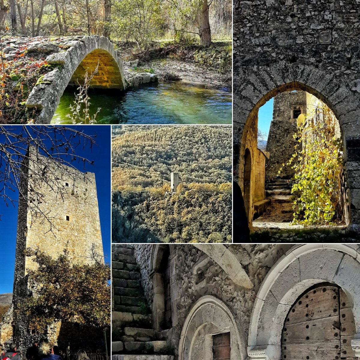natourarte_info's tweet photo. Un #ponteromano sul fiume #Aterno, un #castello recinto con la sua porta d'accesso, antiche #architetture e la #torre pentagonale, un #panorama d'incanto. È #Beffi, nel #ParcoSirenteVelino, #borgo nel silenzio, intriso di passato e armonia con la #natura #Abruzzo #Medioevo #tour https://t.co/F0qvIIhanZ