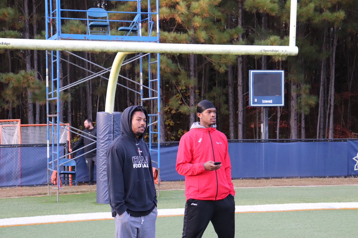 CUAA_Football's tweet photo. Field walk is complete and we are less than 24 hours until kick off!
#BeatReinhardt https://t.co/stZcMbrH9z