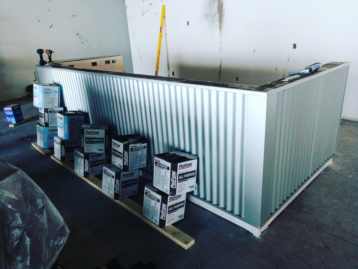 TakVenue's tweet photo. The bar is taking shape! #TAKProgress https://t.co/4xsTVwIPTY