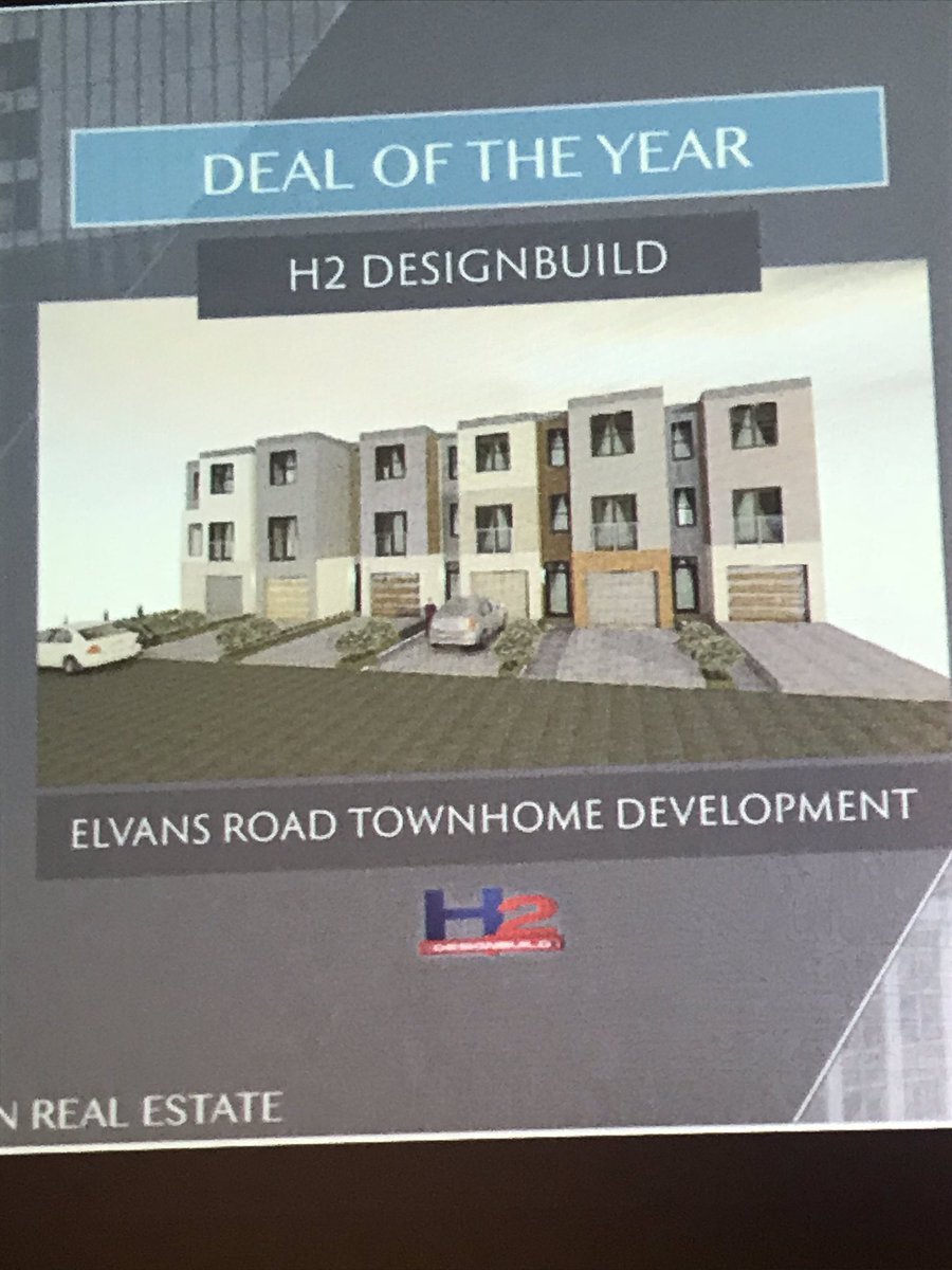 DCHFA's tweet photo. We’re still cheering on Harvey Yancey and H2DesignBuild’s Deal of the Year honor for #DCHFAHIP Development Elvans Road Townhomes at the @AAREPDC gala. #aarepgala15 #dchfainnovates https://t.co/feaS6q9KZb
