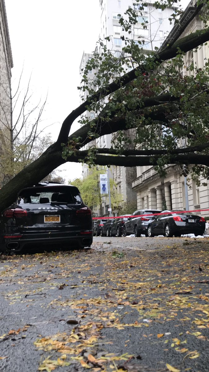 Lindasantangel1's tweet photo. Watch your heads #NewYorkCity 😳 On 73rd between #MadisonAvenue and #ParkAvenue  #noreaster #ny1pic #abc7ny #abc7snow #FirstSnow #newyorkcity @JaniceHuff4ny @NY1 @weatherchannel @NY1weather https://t.co/wGxYH25X1g