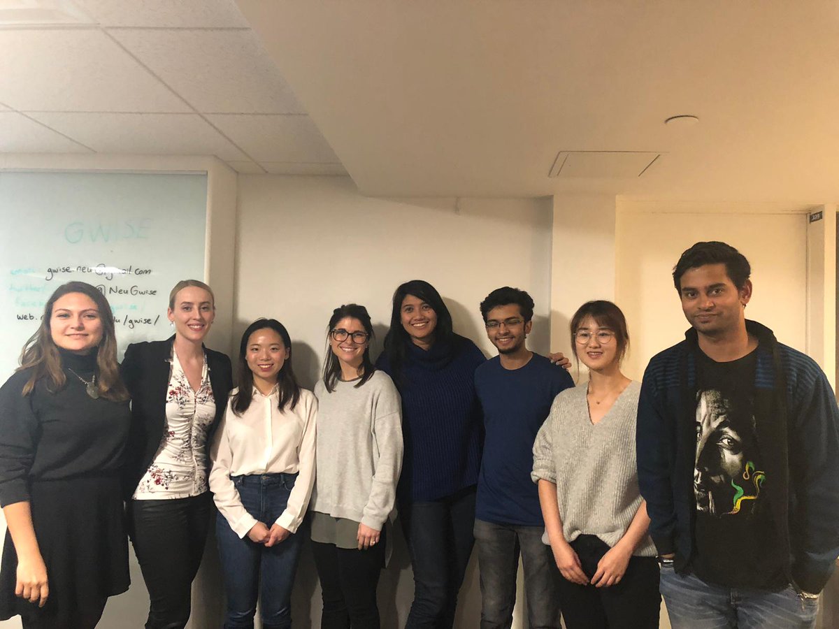 INFORMSNEU's tweet photo. We would like to thank @Wayfair 's Hannah Rebecchi and Joyce Yang, as well as the team of @NeuGwise for a wonderful collab event this Wednesday!!
#informsneu #gwise #orms https://t.co/5wmBvb4uKu