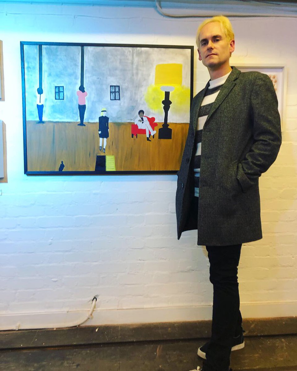 evelynartfactor's tweet photo. #modernpanic see three of mine and many other art. By @guerrillazoo itโs on till the 26th #TheRealEvieJ #archivegallery https://t.co/n0K67xubwd