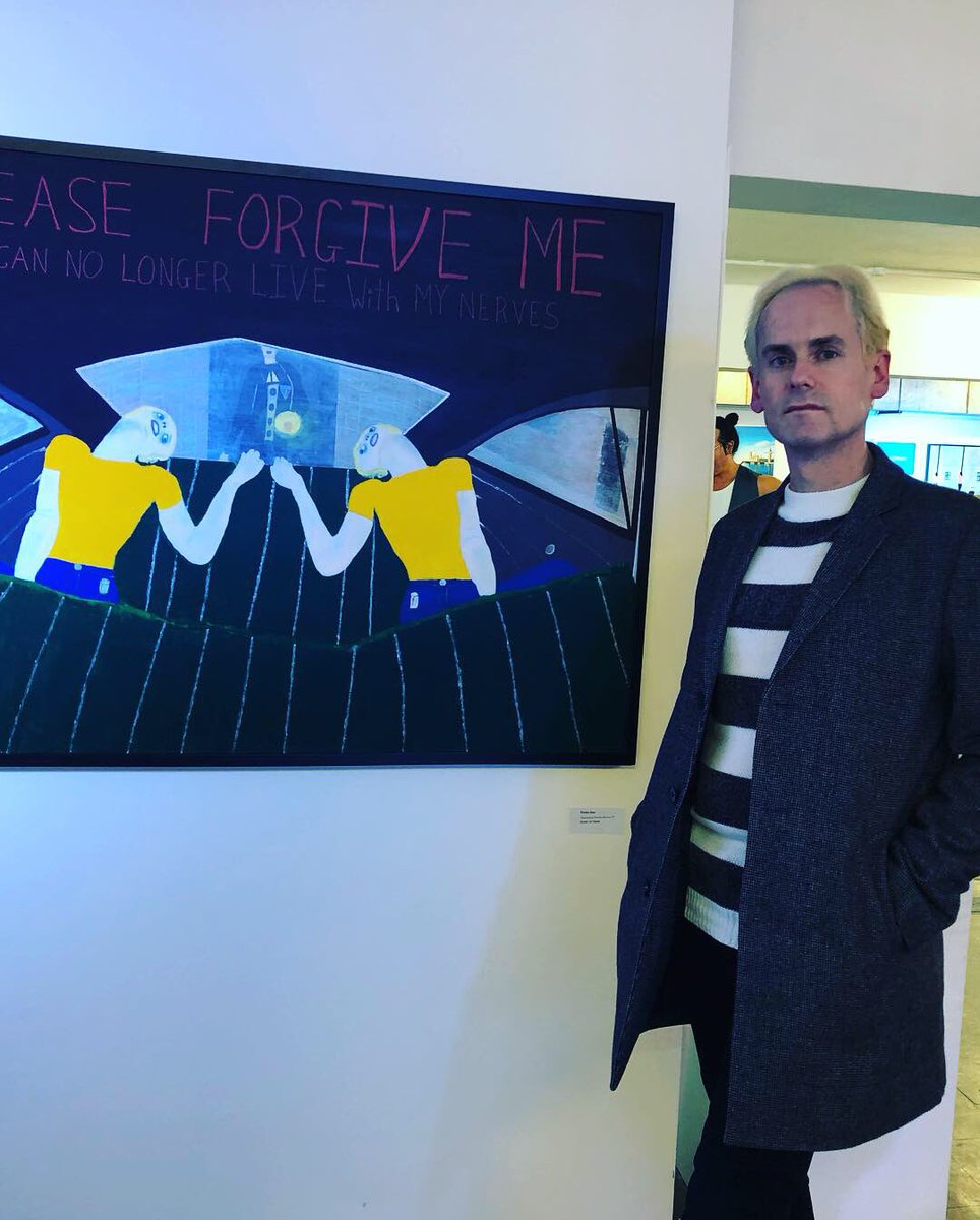 evelynartfactor's tweet photo. #modernpanic see three of mine and many other art. By @guerrillazoo itโs on till the 26th #TheRealEvieJ #archivegallery https://t.co/n0K67xubwd