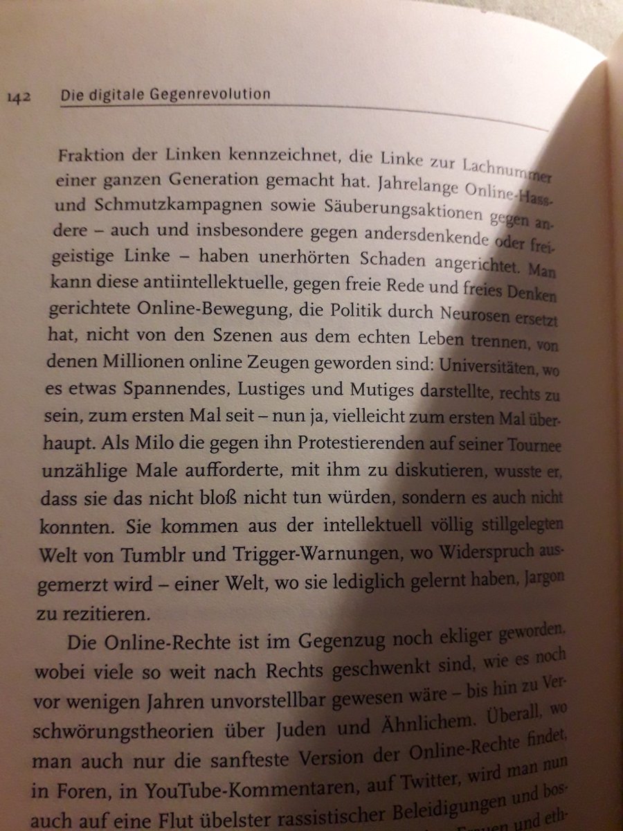 TillRandolf's tweet photo. Aus: Angela Nagle - die digitale Gegenrevolution. Eigentlich ein gutes Desiderat meines Beißreflexebeitrags, finde ich. #Linke #Intersektionalität #Trigger #Beissreflexe https://t.co/vV8WA686aG