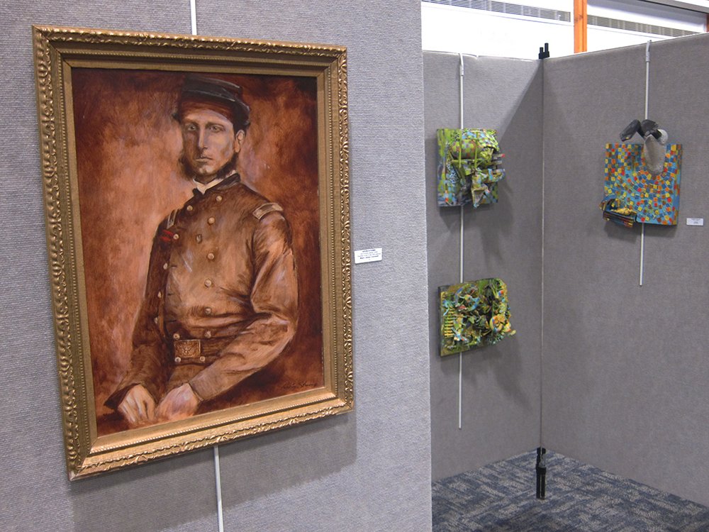 FDRLibrary's tweet photo. We're hosting the Veteran Arts Showcase reception tonight. Come by all weekend to see art and exhibits, presentations, and performances. The show features works by local artists, photographers, &amp; authors with military backgrounds. https://t.co/ES6u2LLWtY