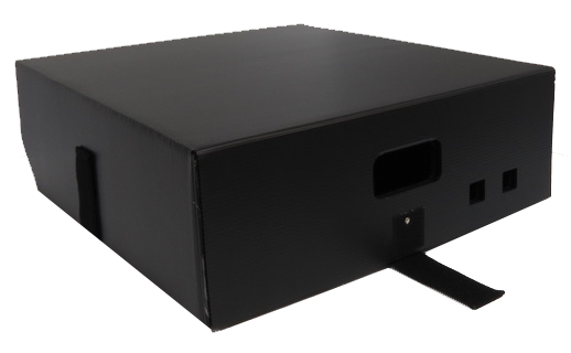 packaging_nw's tweet photo. Check out this custom DST box with attached lid, hot air joined double wall for extra protection, riveted secured Velcro strap closure. The inside is lined with foam to protect the lenses it was commissioned for during shipping. 

NW Packaging for all your custom packaging needs! https://t.co/rquazNIbm5