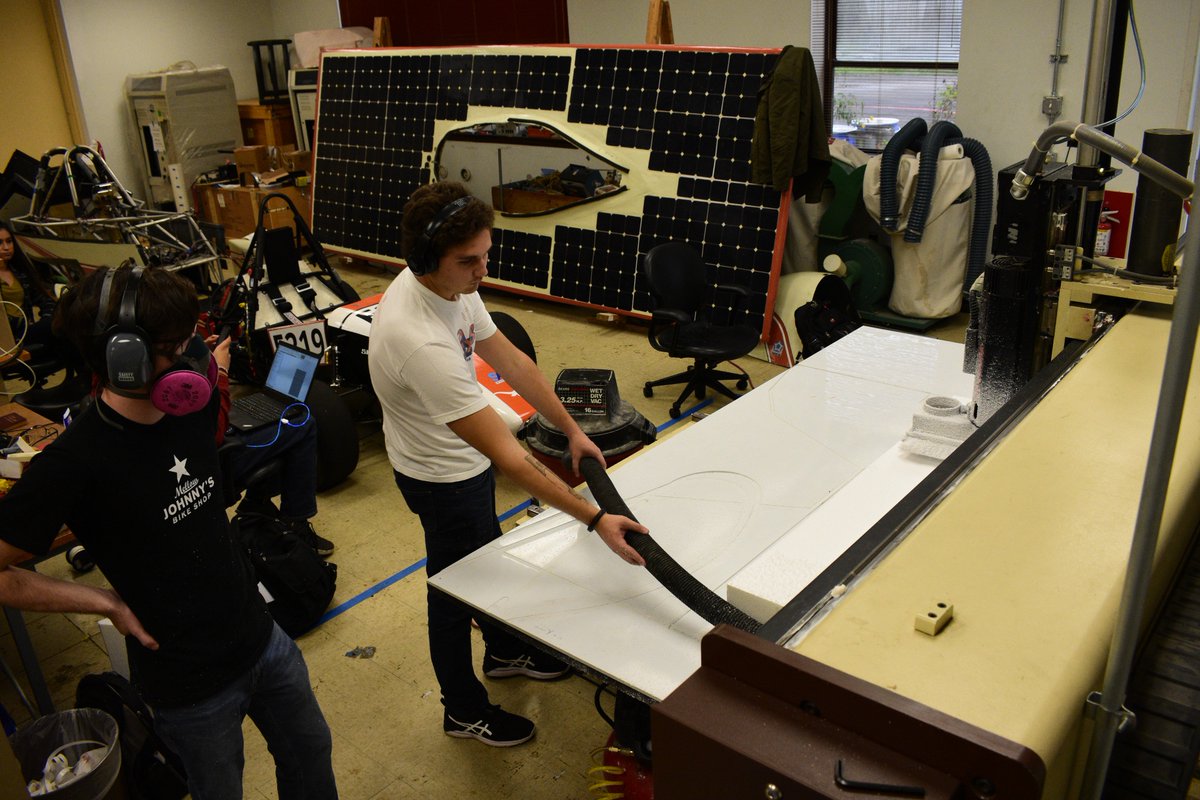LHR_Solar's tweet photo. Our Motion Master CNC Router is up and running! We are so close to having BeVolt constructed! #solarpower https://t.co/n31LUgQa5F