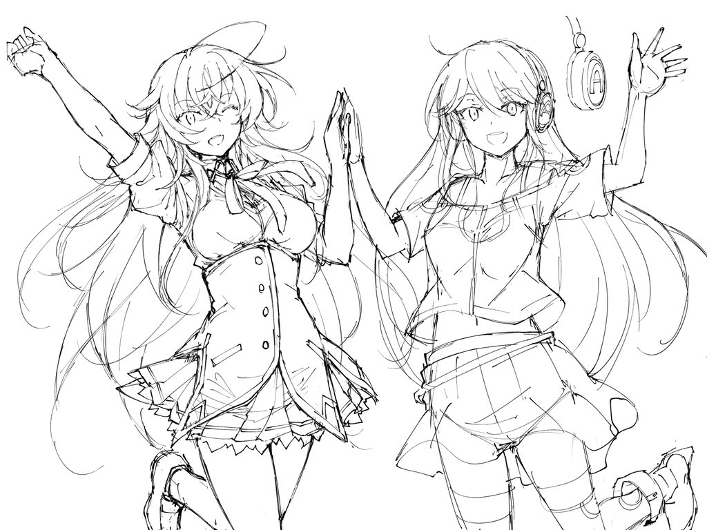 H_Mishima's tweet photo. 原作サイドからD×Dキャラを描く許可を快く頂けたので、頑張って布教してまいります！ただいま夜12時過ぎ。明日に備えておやすみなさい😴 https://t.co/4vXb1OEvwH