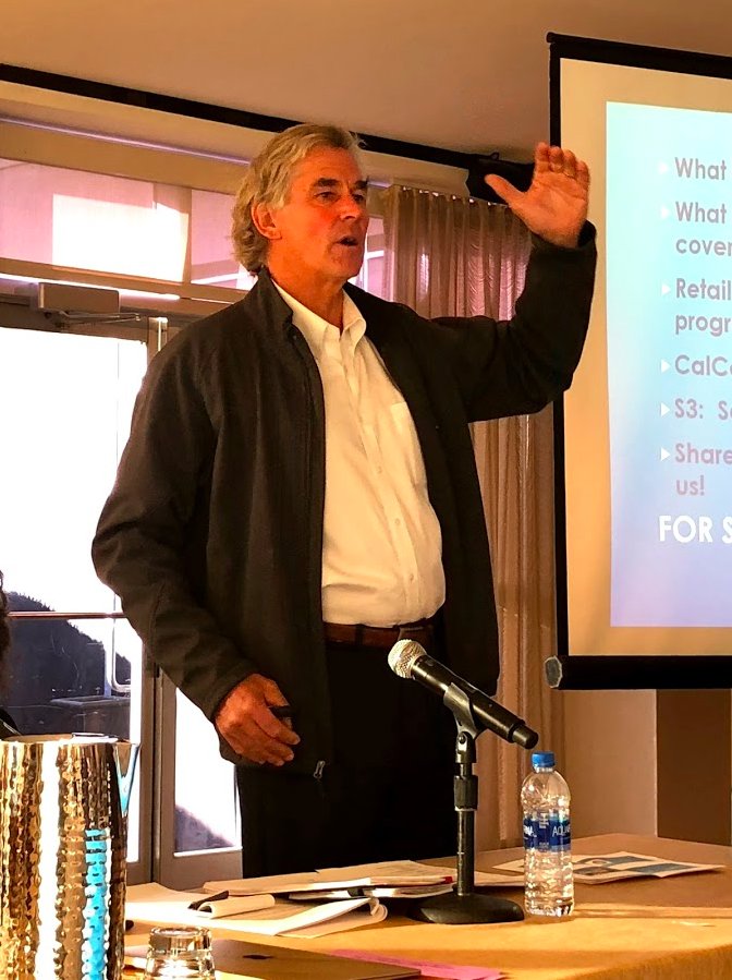 CalRestaurants's tweet image. Once again, we learned a great deal from Justin Malan at @CCDEH1 when he spoke to the CRA Board last week. He talked about the 17% of waste in landfills coming from food waste and how restaurants can comply with AB 1826 in 2019.