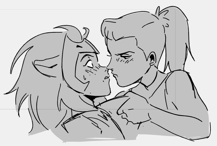 im embarrassed by my descent into catra/adora hell 