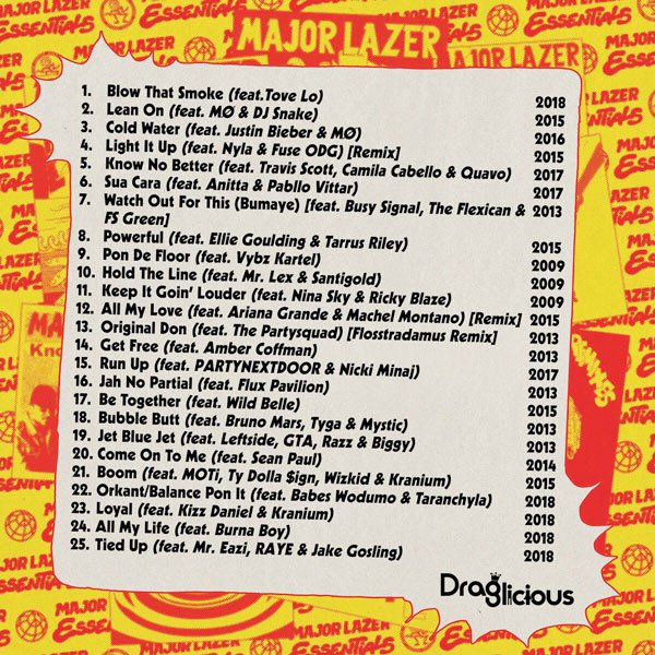 57. Major Lazer Essentials - Major Lazer