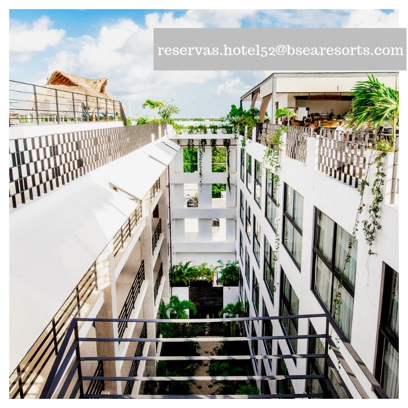 Reserva con nosotros y conoce nuestro Roof Top, para que disfrutes de las excelentes vistas que tenemos. #HotelEnPlaya #QuintanaRoo #Relax