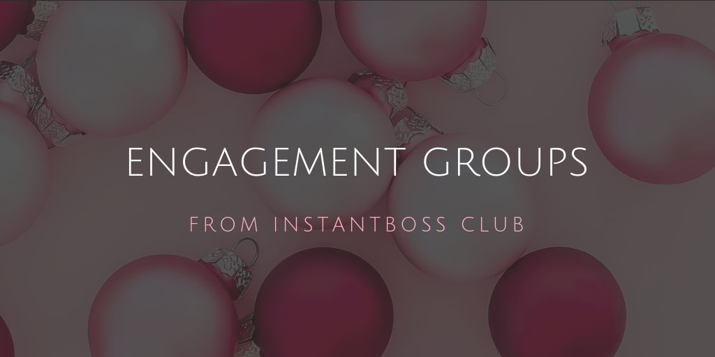 instantbossclub's tweet photo. I have a number of engagement groups on Telegram and Muses. It helps get the word out about my content, and grow my audience. Check out this blog on using engagement groups: https://t.co/z4ZZ5exvBI 
#girlboss #socialmedia #ladyboss #bizboss #bossbabe https://t.co/Tb69CpuiU8