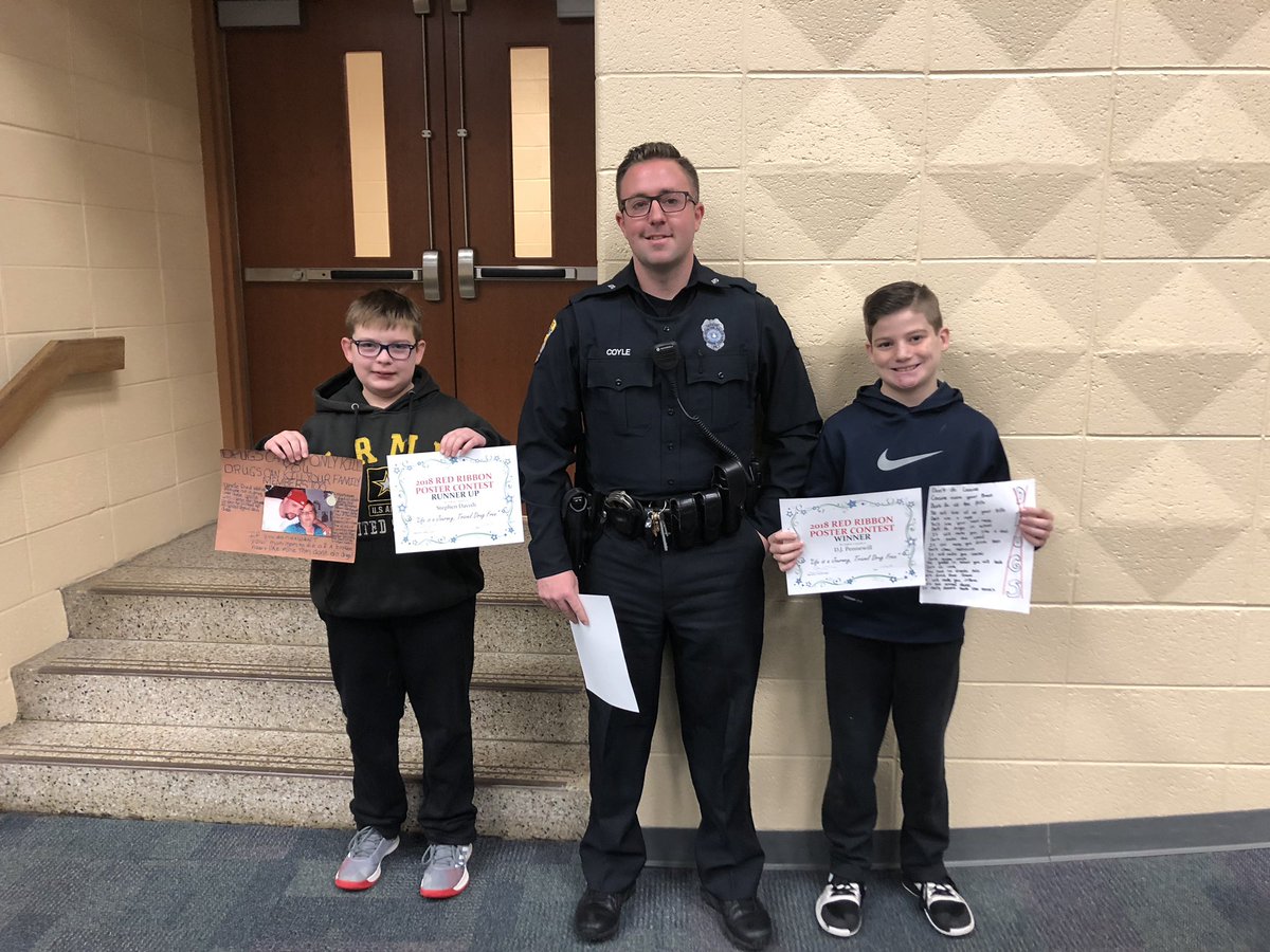 6th Grade Red Ribbon Week Poster Contest Winners! #PennDelcoProud #PositivelyPennDeclo