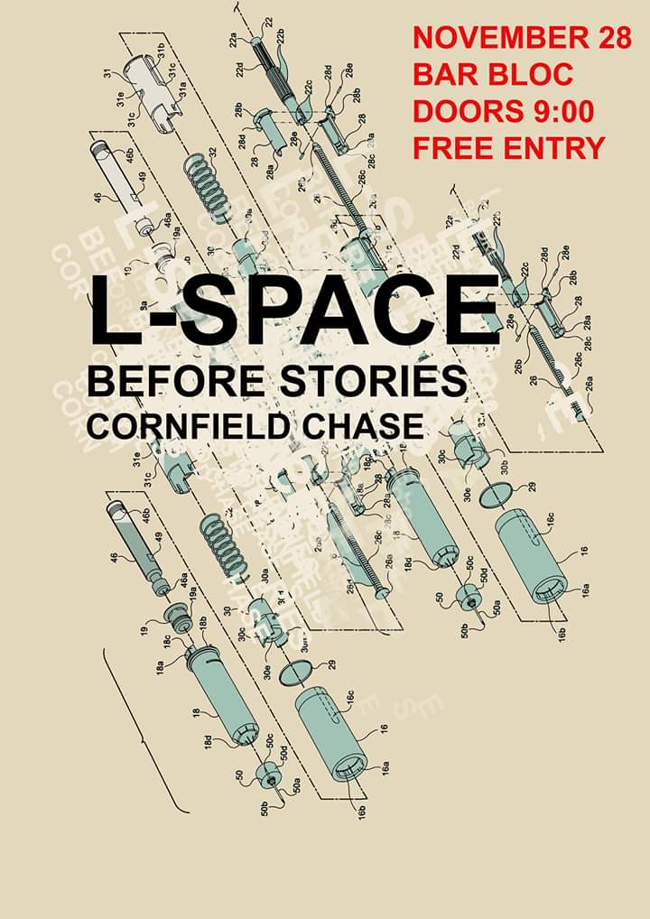 cfchasemusic's tweet photo. Only a week and a half till we hit Glasgow! Supporting the otherworldly @Lspace_band and #beforestories
Bloc. 9pm. Free entry.
#cornfieldchase #liveband #livemusic #lspace #lnfg #dreampop #altrock #barbloc #glasgow https://t.co/P9EByOixcs